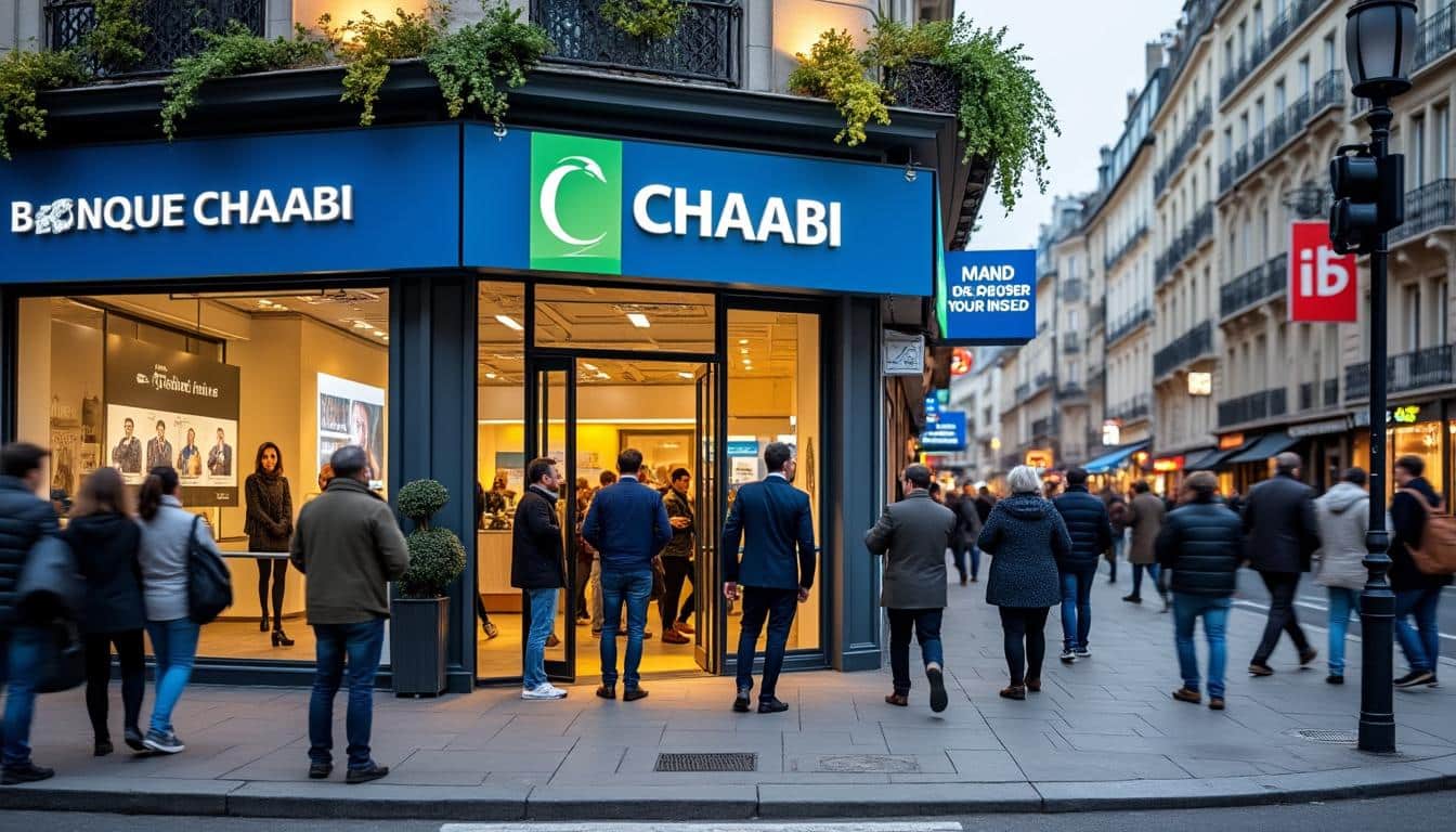Illustration: Comment la Banque Chaabi s’est implantée durablement dans la ville de Clichy