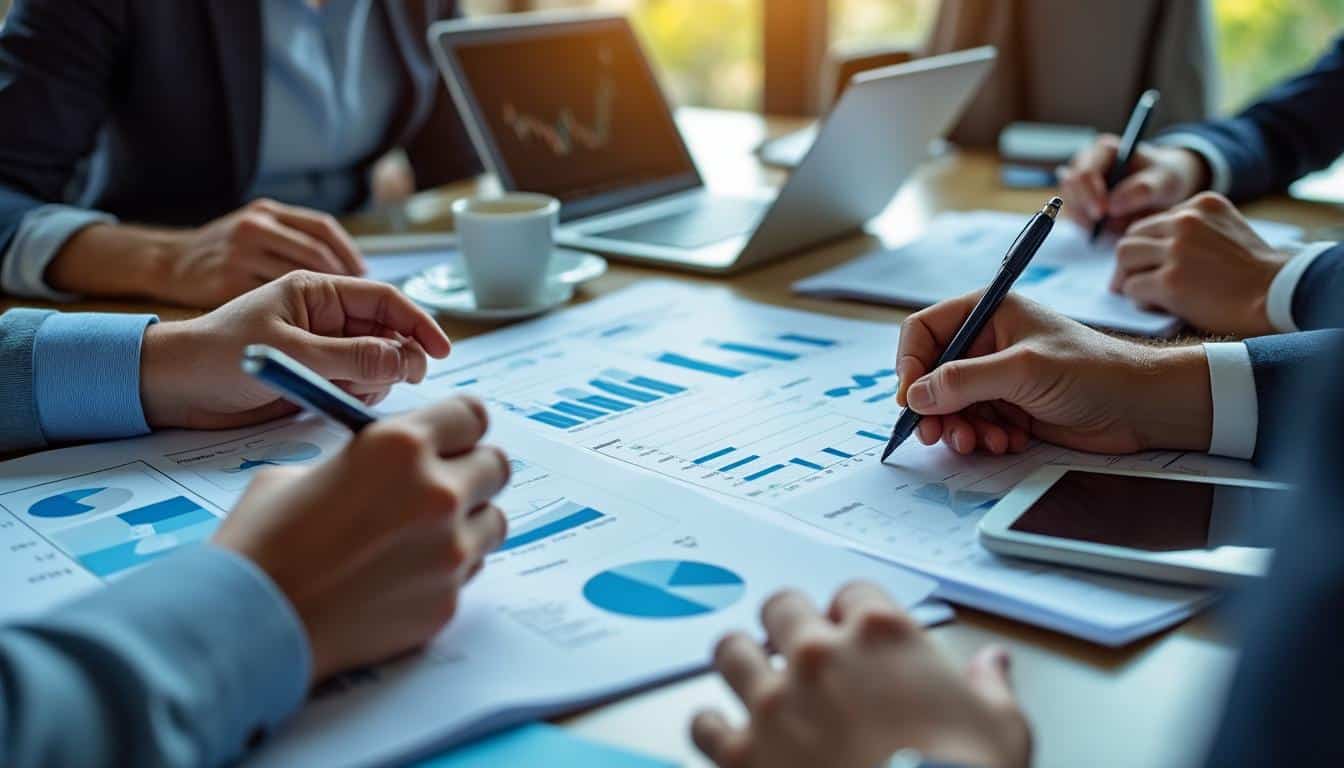 La comparaison du chiffre d’action entre plusieurs sociétés cotées