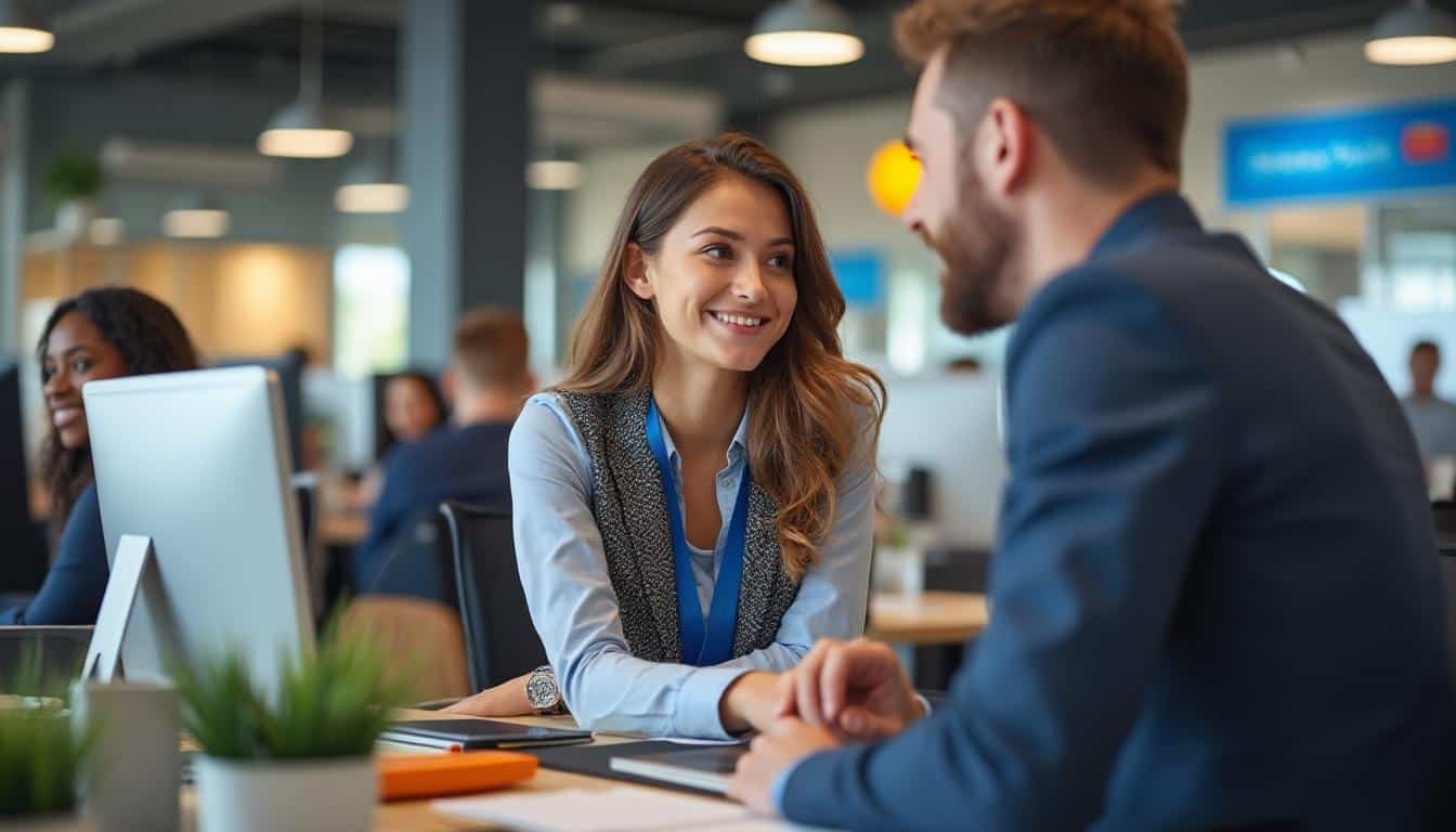 Illustration: Pourquoi choisir un stage à la Banque Postale pour lancer sa carrière ?