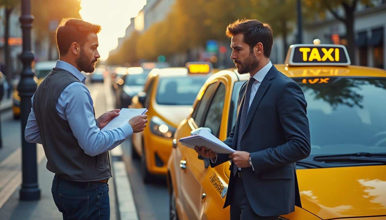 Illustration: Pourquoi une assurance dédiée aux taxis est-elle indispensable ?