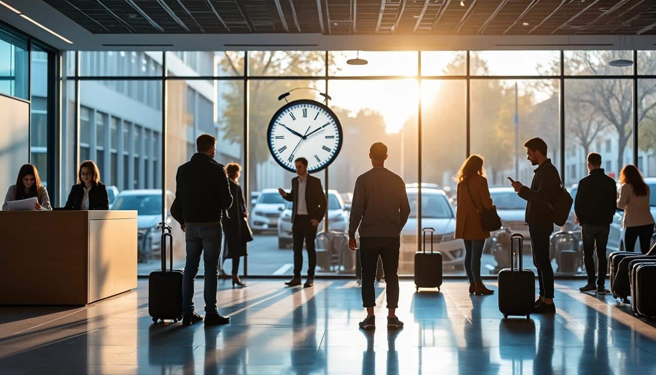 Illustration: Quels horaires privilégier pour vos démarches en agence le lundi ?