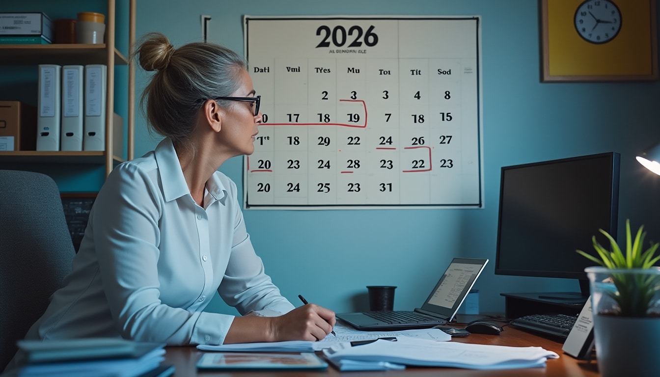 Illustration: Calendrier officiel des dates de paiement de la retraite dans la fonction publique en 2026