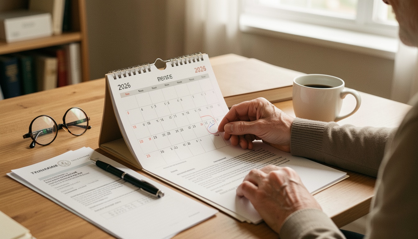 Calendrier de paiement de la retraite complémentaire 2026